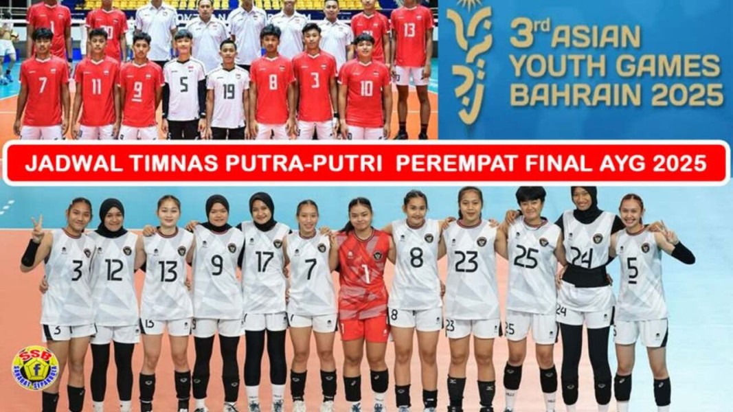 Timnas Voli Putra dan Putri Indonesia Lolos Semifinal AYG 2025