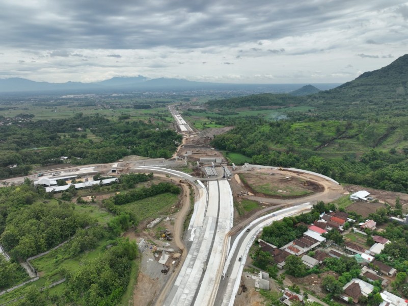 Proyek Jalan Tol Kediri-Tulungagung Dikebut Mendukung Bandara Dhoho Kediri