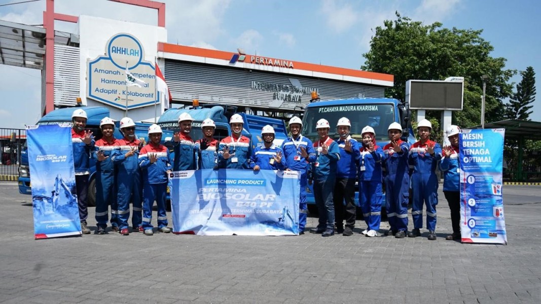 Pertamina Luncurkan Biosolar B40PF untuk Industri Ramah Lingkungan Jawa Timur