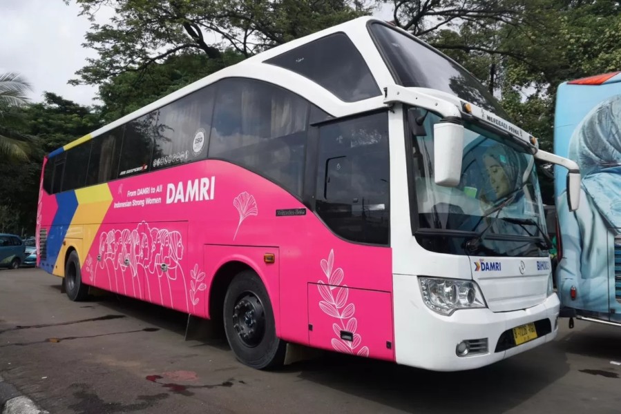 DAMRI Luncurkan Pink Zone untuk Perempuan Demi Mudik Lebaran Aman