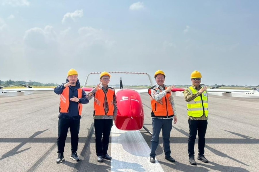 Drone Kargo DF-L100 Uji Coba Perdana Perkuat Logistik Indonesia