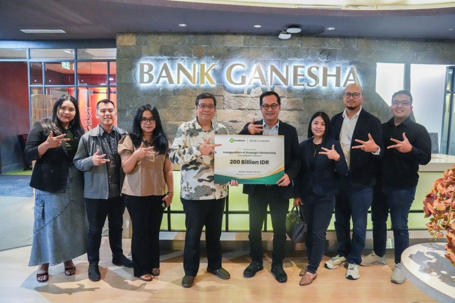 KrediOne dan Bank Ganesha Perluas Pembiayaan untuk UMKM