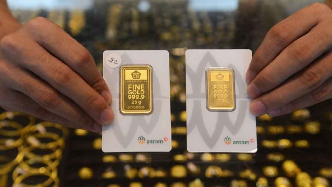 Update Harga Emas Antam di Pegadaian Tetap Stabil, Investor Waspada