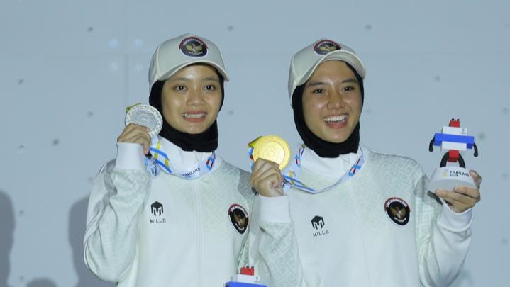Prestasi Gemilang Indonesia Kokohkan Dominasi Panjat Tebing Speed Putra dan Putri