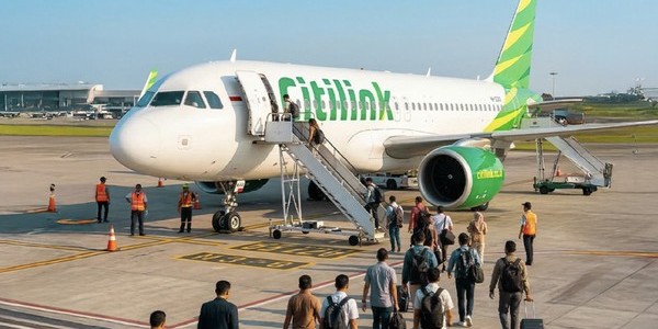 Lonjakan Arus Balik Lebaran 2026, Penumpang Citilink Pecahkan Rekor