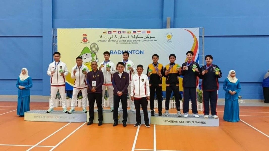 Indonesia Kuasai Bulu Tangkis Perseorangan dengan Prestasi Gemilang di ASG 2025