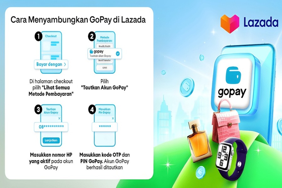 GoPay Resmi Jadi Metode Pembayaran di Lazada, Ada Promo Diskon hingga 50 Persen untuk Pengguna