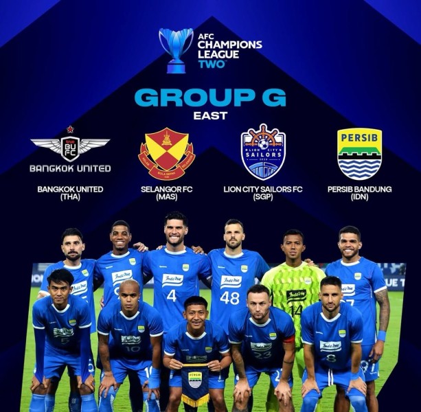 Persib Bandung Jadi Klub Termahal di Liga 1, Namun Bukan yang Tertinggi di Grup G ACL Two