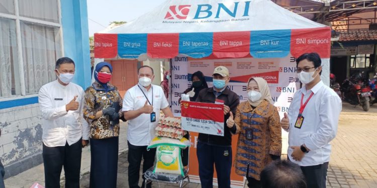 Dukungan BNI untuk Penyaluran Bansos Tambahan