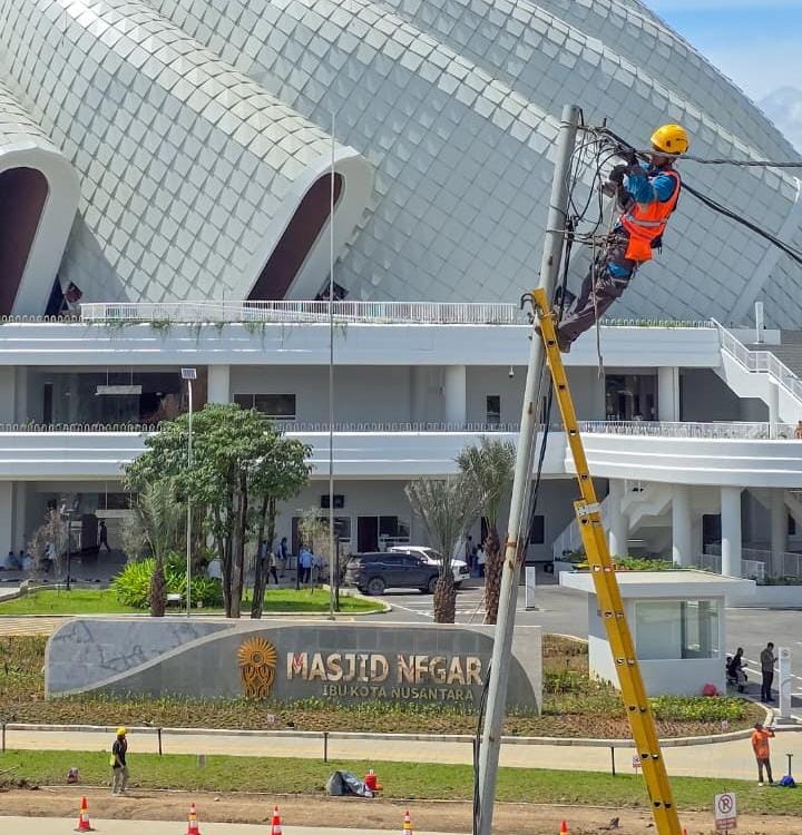 Sistem Proteksi Andal PLN UID Kaltimra Saat Ramadan Bagi Masjid Negara