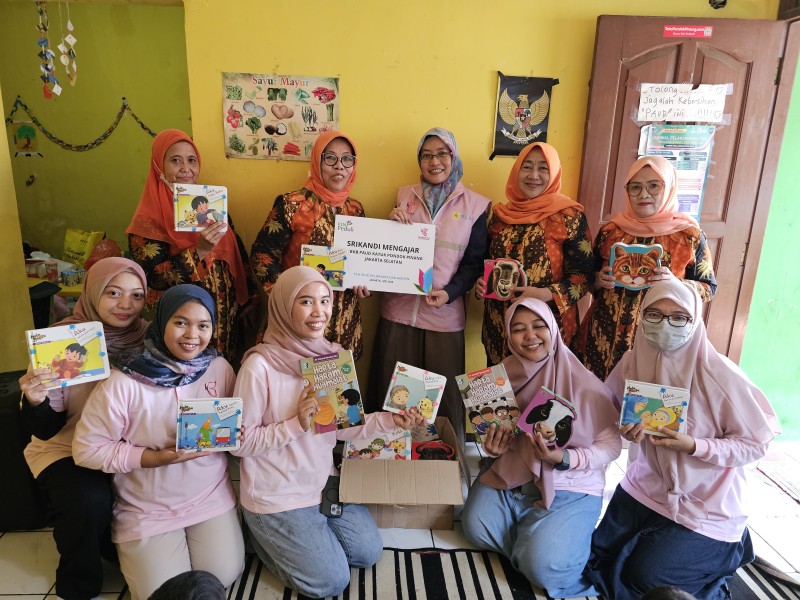 PLN UP2B Jamali Menggelar Program Literasi Anak yang Mengedepankan Nilai Nilai Pancasila di Hari Pancasila