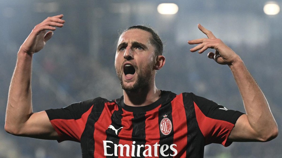 Adrien Rabiot Puji Semangat AC Milan Usai Menang Derby Lawan Inter Milan