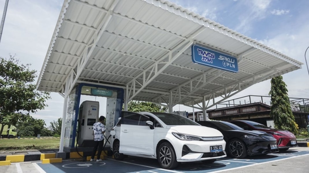 PLN Catat Penggunaan SPKLU Naik 4 Kali Lipat Selama Mudik Lebaran 2026