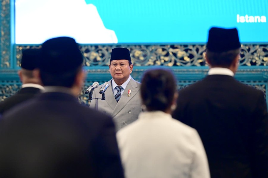 Presiden Prabowo Lantik Wamendagri III Perkuat Kinerja Kemendagri