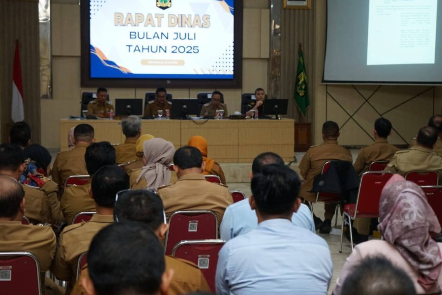 Rapat Dinas Membangun Infrastruktur, Jadi Fokus Utama 2025