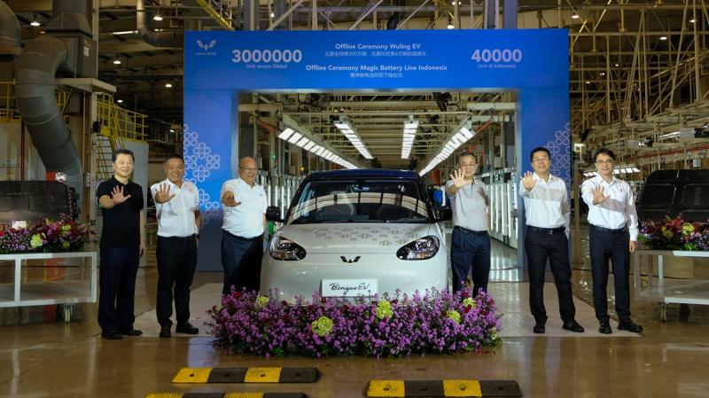 PT SGMW Motor Indonesia Raih Tonggak Sejarah Produksi Tiga Juta Unit Kendaraan Listrik Secara Global