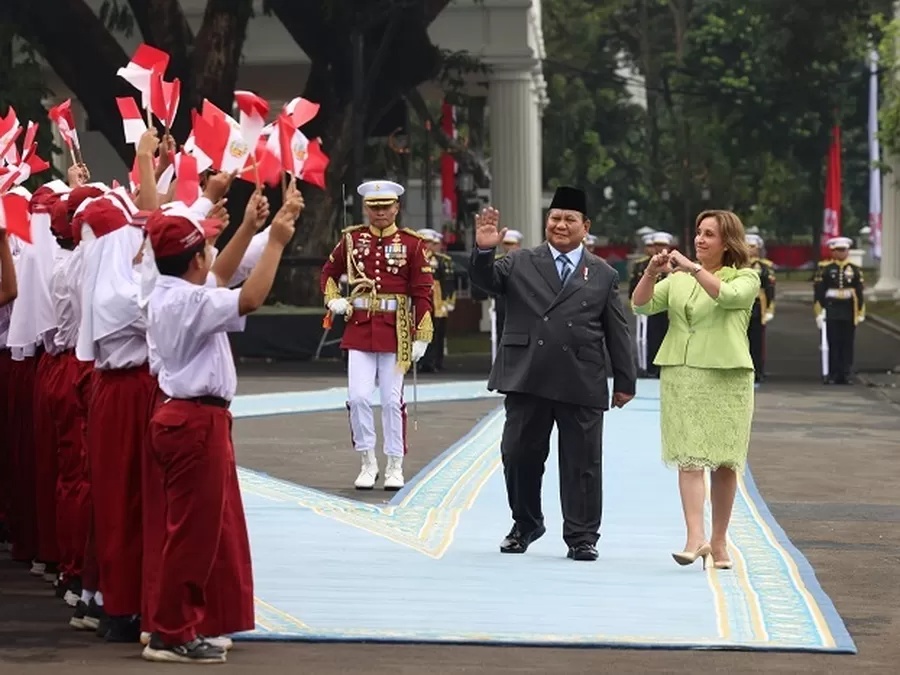 Presiden Prabowo Subianto dan Boluarte Perkuat Hubungan Bilateral