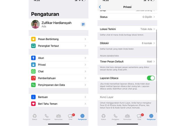 Trik Lihat Status WhatsApp Tanpa Ketahuan