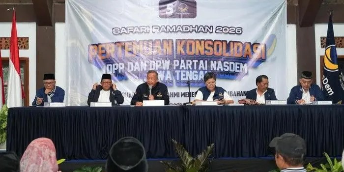 Safari Ramadan NasDem Ditutup Doa Bersama di  Pesantren