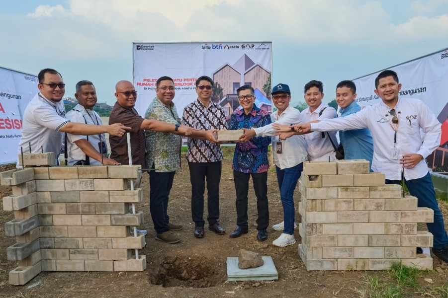 Perumahan di Cianjur, SIG dan Asatu Dukung Program 3 Juta Rumah
