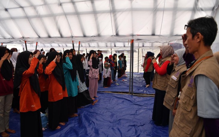 Mendikdasmen Fasilitasi Pemulihan Psikososial Murid Pasca Bencana