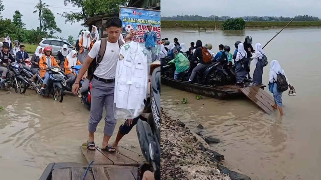 Inisiatif Bupati Ela Siti Nuryamah Bangun Jembatan Gantung Atasi Penyeberangan Sungai