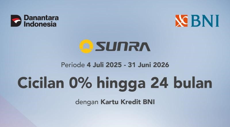 BNI Dukung Motor Listrik Sunra Tanpa Bunga