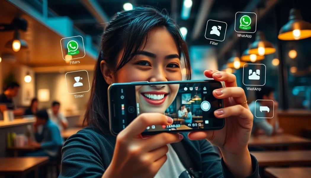 Atur Kamera WhatsApp