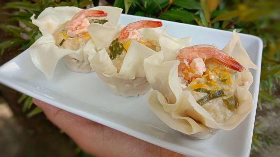 Resep Dimsum Ayam Udang Kukus Lembut Anti Gagal