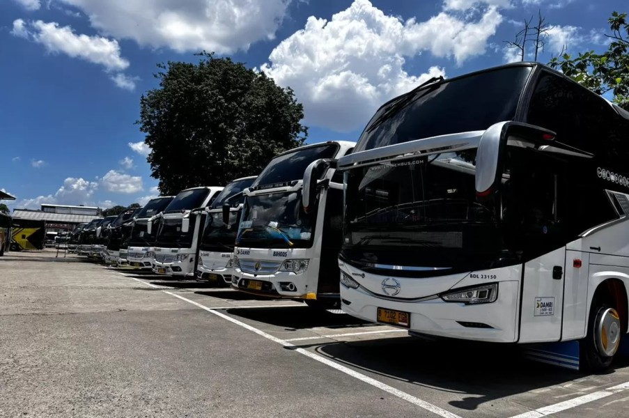 Damri Pangkalpinang Layani 1000 Penumpang Selama Angkutan Lebaran 2026 Berlangsung Lancar