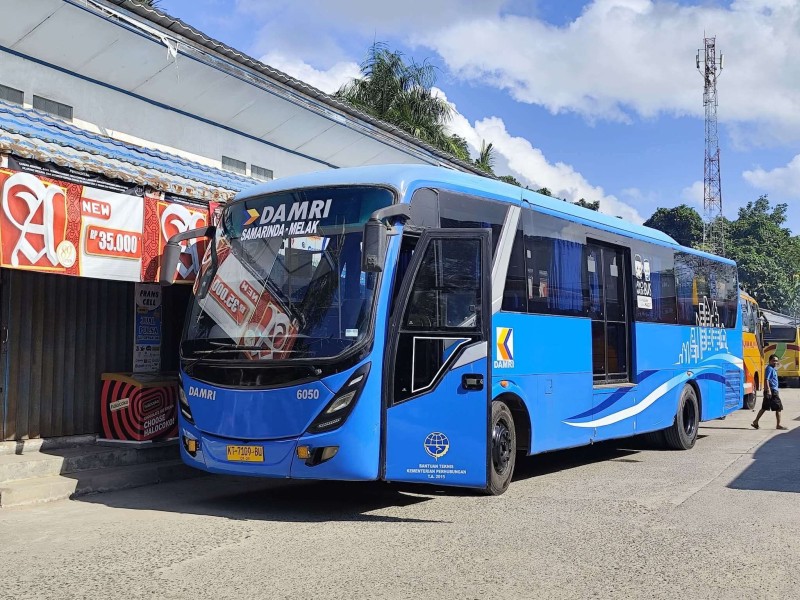 DAMRI Sambungkan Samarinda Melak Layani Ribuan Pelanggan