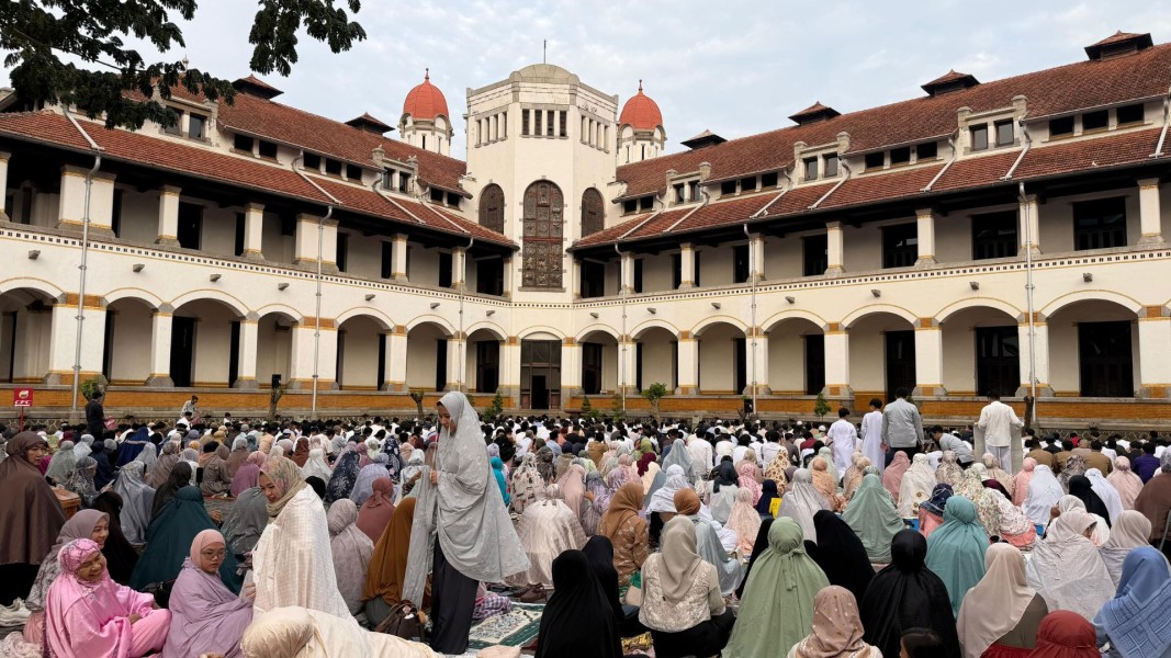 KAI Wisata Sukses Gelar Salat Idulfitri Kedua di Lawang Sewu, Berikan Akses Gratis hingga Pukul 08.30 WIB