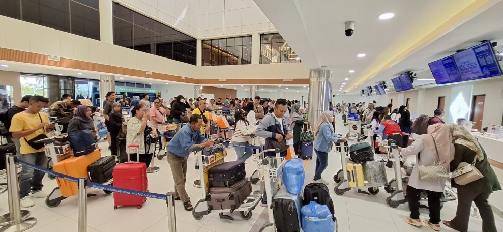 Angkutan Lebaran 2025 di Bandara Hang Nadim: Jumlah Penumpang Naik Meski Penerbangan Turun