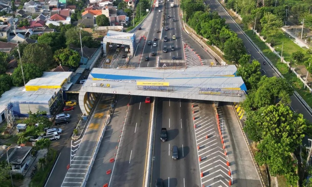 Jasa Marga Sebut Tol Semarang ABC Jadi Simpul Utama Arus Kendaraan Mudik Lebaran 2026
