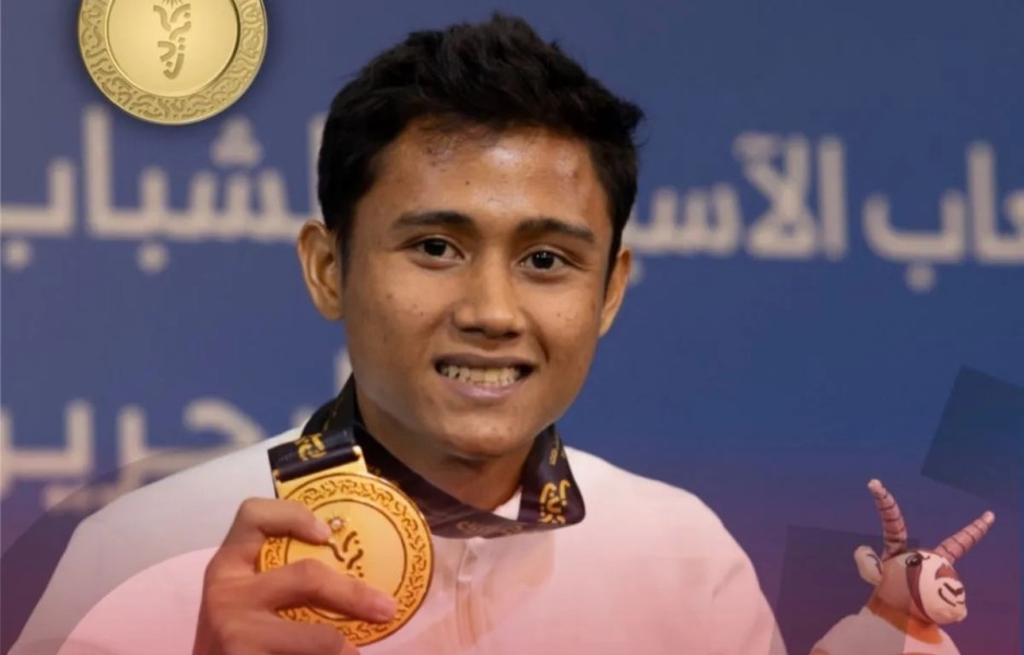 Winata Fugon Habbil Persembahkan Emas Bersejarah untuk Indonesia di AYG 2025