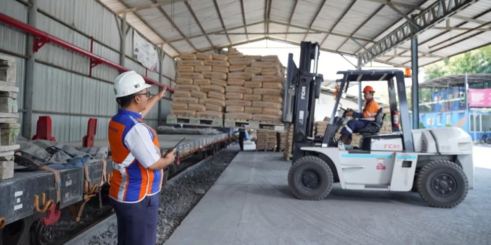 KAI Logistik Catatkan Angkutan Barang 222 Ribu Ton 2026