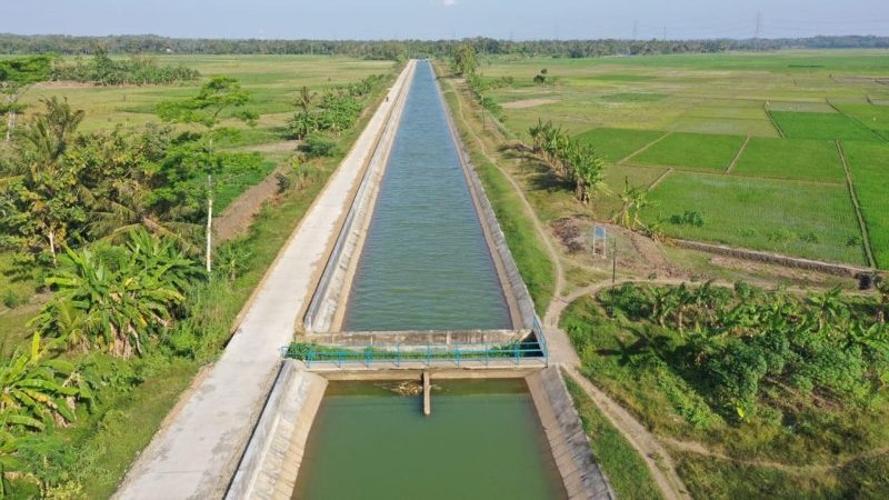Jaringan Irigasi Air Tanah di Lampung Dorong Swasembada Pangan Nasional