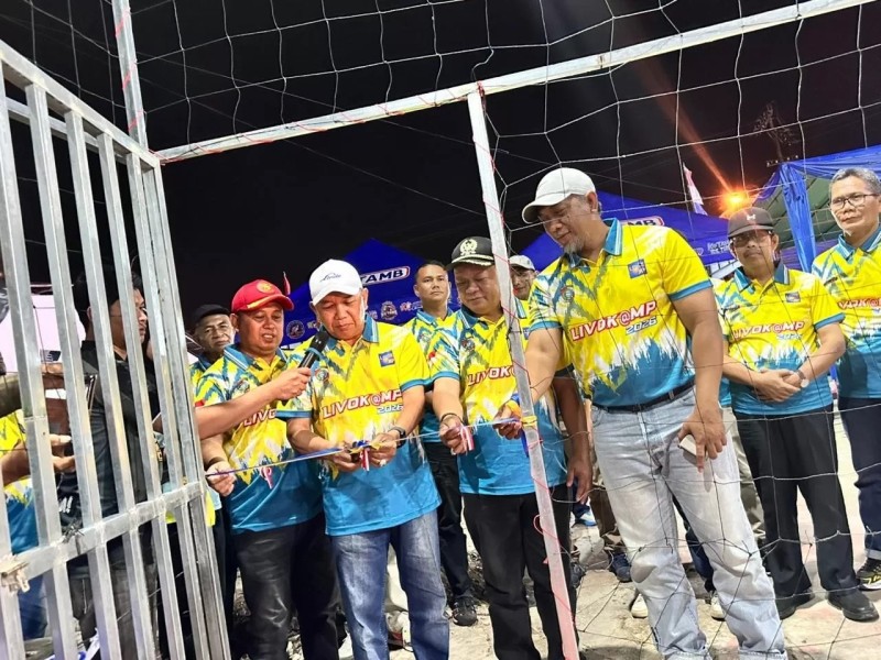 Liga Voli Kampong Mempawah 2026 Resmi Dibuka 43 Tim Bersaing