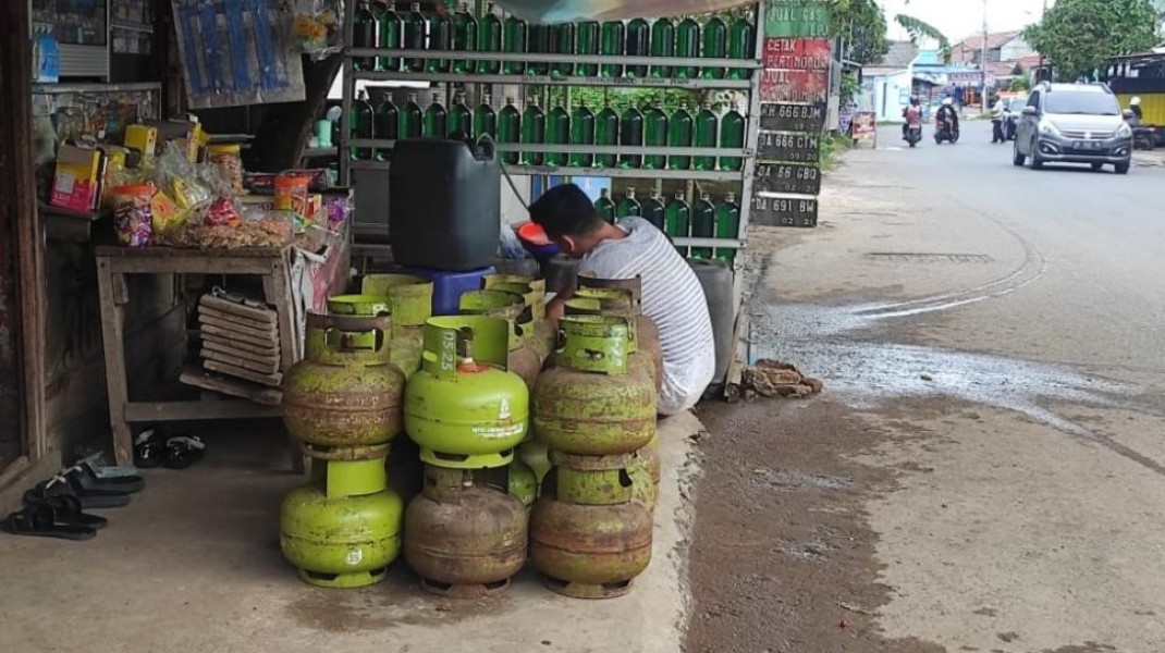 Pasar Murah Kotabaru Diserbu Warga, Gas Elpiji Melon Ludes dengan Harga Rp 27 Ribu