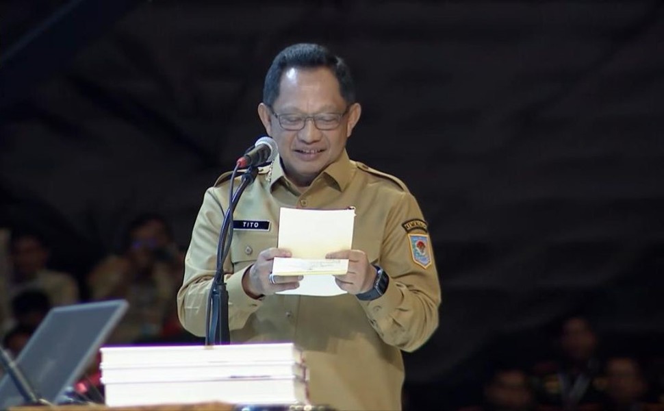 Mendagri Apresiasi Kehadiran Presiden dalam Rakornas Tahun 2026