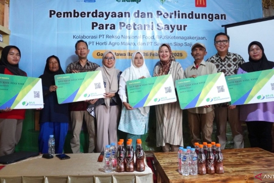 McDonald's Indonesia Berikan BPJS Ketenagakerjaan kepada Mitra Petani Lokal, Tingkatkan Perlindungan Sosial