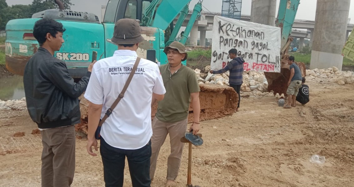 Proyek Jalan Tol Picu Protes: Petani dan Aktivis Lingkungan Soroti Ancaman Ketahanan Pangan di Bekasi