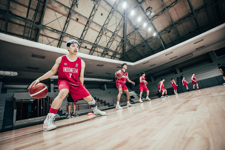 Persiapan Intensif Timnas Basket Putra Menuju SEA Games Thailand