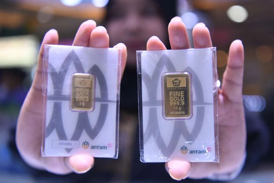 Harga Emas Antam Hari Ini Stabil Rp 2.947.000 Per Gram