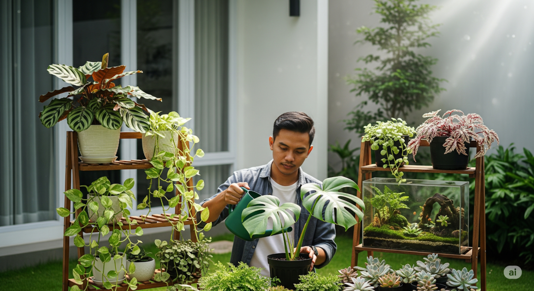 Tanaman Hias Wujudkan Gaya Hidup Anak Muda