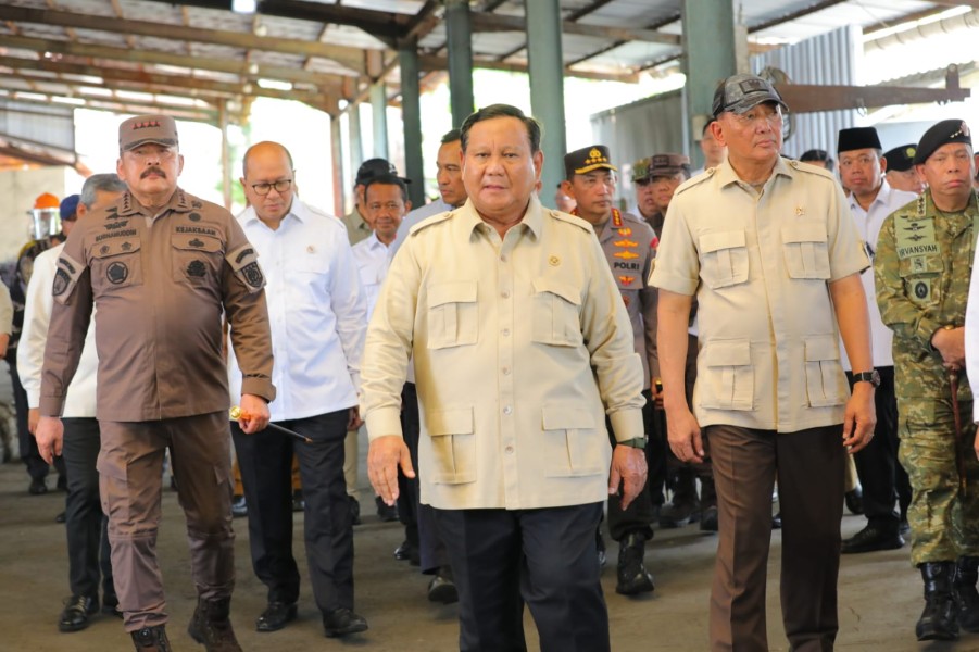 Prabowo Subianto Sebut Kekayaan Tambang Monasit di Babel Sangat Besar