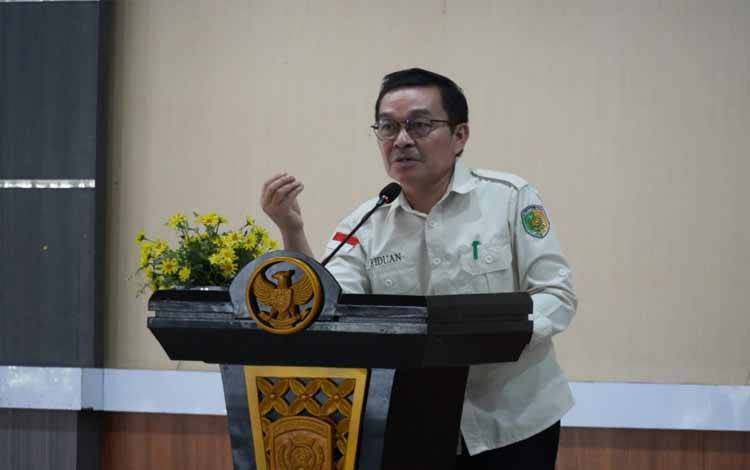 Dinas Kesehatan Kota Palangka Raya Ajak Masyarakat Disiplin Minum Obat Cacing