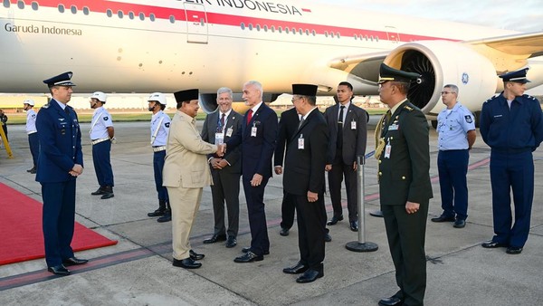 Prabowo Subianto Mendarat di Brasil, Siap Hadiri KTT BRICS 2025