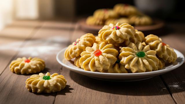 Cara Membuat Kue Semprit Motif Rapi Renyah Tahan Lama