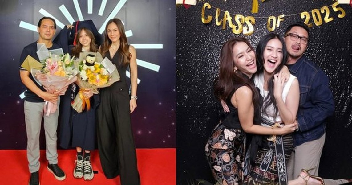 7 Artis Tetap Kompak Dukung Anak Meski Sudah Bercerai